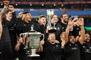 New Zealand rout Australia to seal Rugby Championship title defence