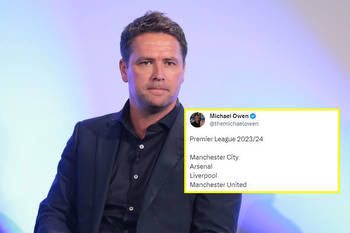 Newcastle fans fume at Michael Owen's Premier League table prediction