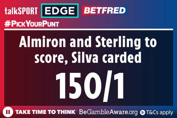 Newcastle v Chelsea 150/1 #PickYourPunt: Miguel Almiron and Raheem Sterling to score, Thiago Silva carded with Betfred