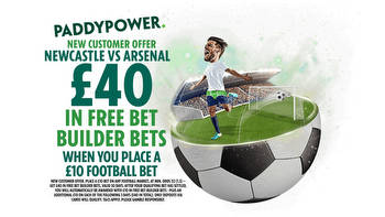 Newcastle vs Arsenal: Back our 20/1 Bet Builder tip, plus get £40 in free bets with Paddy Power
