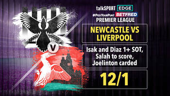 Newcastle vs Liverpool 12/1 #PYP: Isak and Diaz 1+ SOT, Salah to score, Joelinton carded