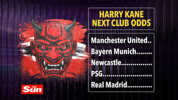 next club odds: Man Utd clear favourites for Spurs star, with Bayern Munich second at 16/1