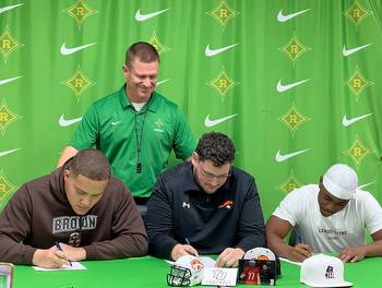 Next Level: Trio of Raider football players ink futures on National Signing Day