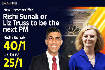 Next Prime Minister odds boost: Get Rishi Sunak at 40/1 or Liz Truss at 25/1