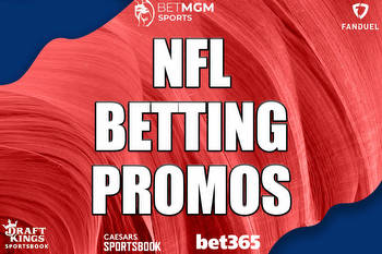 NFL Betting Promos for Week 8: $3850 Bonuses From DraftKings, FanDuel, More