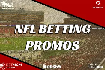 NFL Betting Promos: Grab $3.5K+ Bonuses From BetMGM, Caesars, More