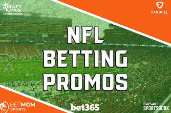 NFL Betting Promos: Last Chance to Get $3,850 Bonuses From DraftKings, More