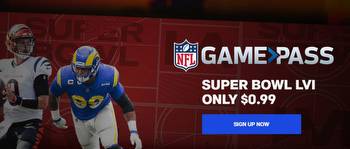 NFL Game Pass Promo Code 2022: Watch the Super Bowl for $0.99