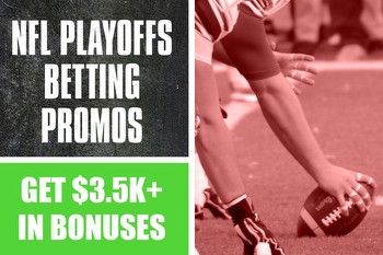 NFL Playoffs Betting Promos: Win Over $3.5K Bonuses From DraftKings, More