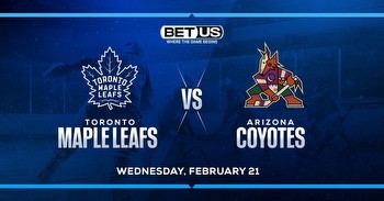NHL Best Bet: Maple Leafs vs Coyotes Prediction and Odds