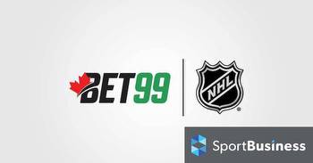 NHL grows Canadian sports betting presence with BET99 pact