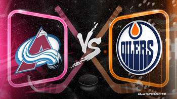 NHL Odds: Avalanche-Oilers prediction, pick, how to watch