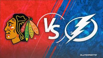 NHL Odds: Blackhawks-Lightning prediction, odds, and pick