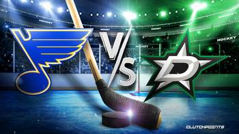 NHL Odds: Blues-Stars Prediction, Pick, How to Watch