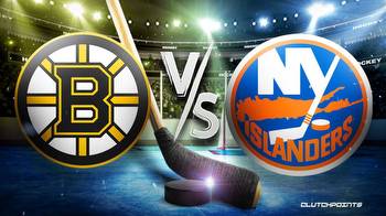 NHL Odds: Bruins-Islanders prediction, pick, how to watch