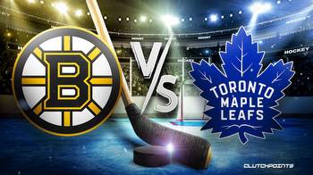 NHL Odds: Bruins-Maple Leafs prediction, pick, how to watch