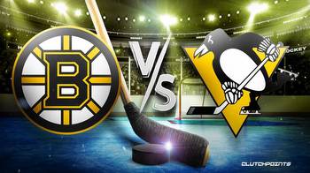 NHL Odds: Bruins-Penguins prediction, pick, how to watch