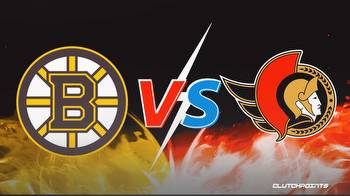 NHL Odds: Bruins-Senators prediction, odds, pick and more