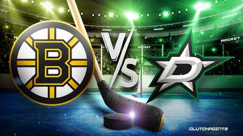 NHL Odds: Bruins-Stars prediction, pick, how to watch
