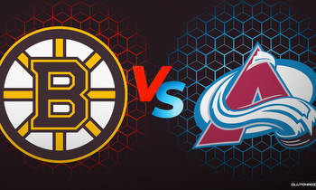 NHL Odds: Bruins vs. Avalanche prediction, odds, pick and more