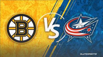 NHL Odds: Bruins vs. Blue Jackets prediction, odds, and pick