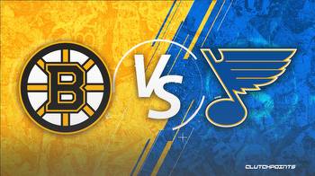 NHL Odds: Bruins vs. Blues prediction, odds, and pick