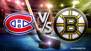 NHL Odds: Canadiens vs. Bruins prediction, pick, how to watch