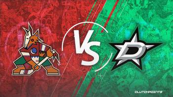 NHL Odds: Coyotes vs. Stars prediction, odds and pick