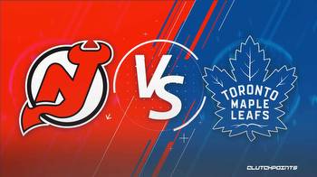 NHL Odds: Devils-Maple Leafs prediction, odds, pick and more