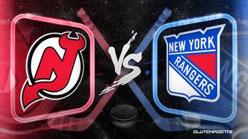 NHL odds: Devils-Rangers prediction, odds, pick, and more