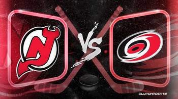 NHL Odds: Devils vs. Hurricanes prediction, odds and pick