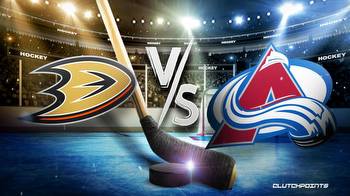 NHL Odds: Ducks-Avalanche prediction, pick, how to watch