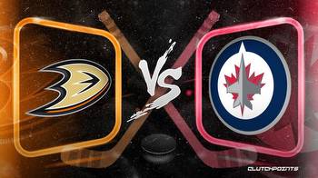 NHL Odds: Ducks-Jets prediction, odds and pick