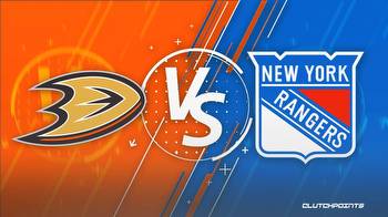 NHL Odds: Ducks vs. Rangers prediction, odds, pick and more