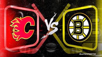 NHL Odds: Flames-Bruins prediction, odds and pick