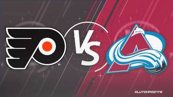 NHL Odds: Flyers vs. Avalanche prediction, odds, pick and more