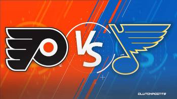 NHL Odds: Flyers vs. Blues prediction, odds, pick and more