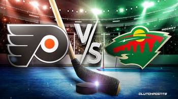 NHL Odds: Flyers-Wild prediction, pick, how to watch