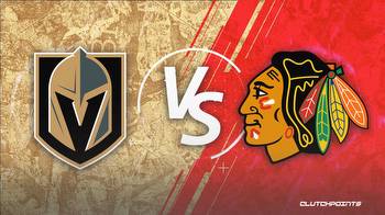 NHL Odds: Golden Knights-Blackhawks prediction, odds and pick