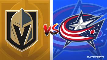 NHL Odds: Golden Knights-Blue Jackets prediction, odds, pick and more