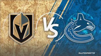 NHL Odds: Golden Knights-Canucks prediction, odds and pick
