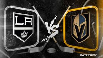 NHL Odds: Golden Knights-Kings prediction, odds and pick