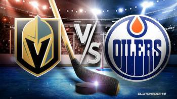 NHL Odds: Golden Knights-Oilers prediction, pick, how to watch