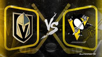 NHL Odds: Golden Knights-Penguins prediction, odds and pick