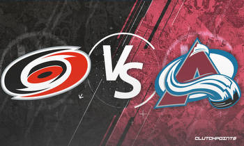 NHL Odds: Hurricanes-Avalanche prediction, odds, and pick