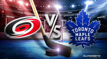 NHL Odds: Hurricanes-Maple Leafs prediction, pick, how to watch