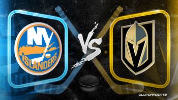 NHL Odds: Islanders-Golden Knights prediction, odds and pick