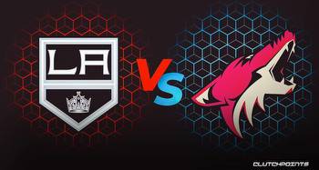 NHL Odds: Kings-Coyotes prediction, odds, pick and more