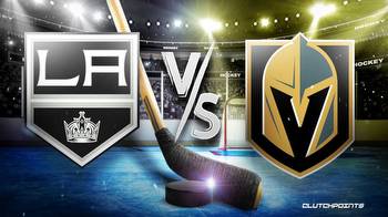 NHL Odds: Kings-Golden Knights prediction, pick, how to watch