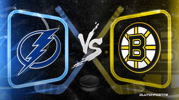 NHL Odds: Lightning-Bruins prediction, odds and pick